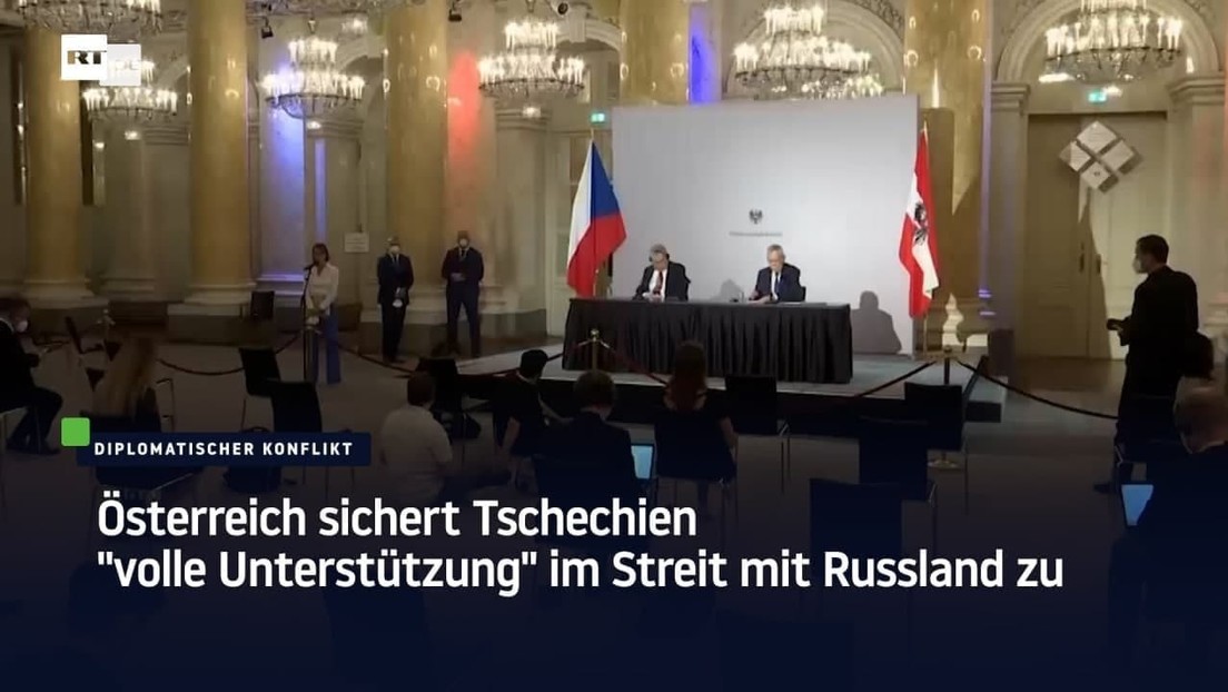 Österreich sichert Tschechien "volle Unterstützung" im Streit mit Russland zu