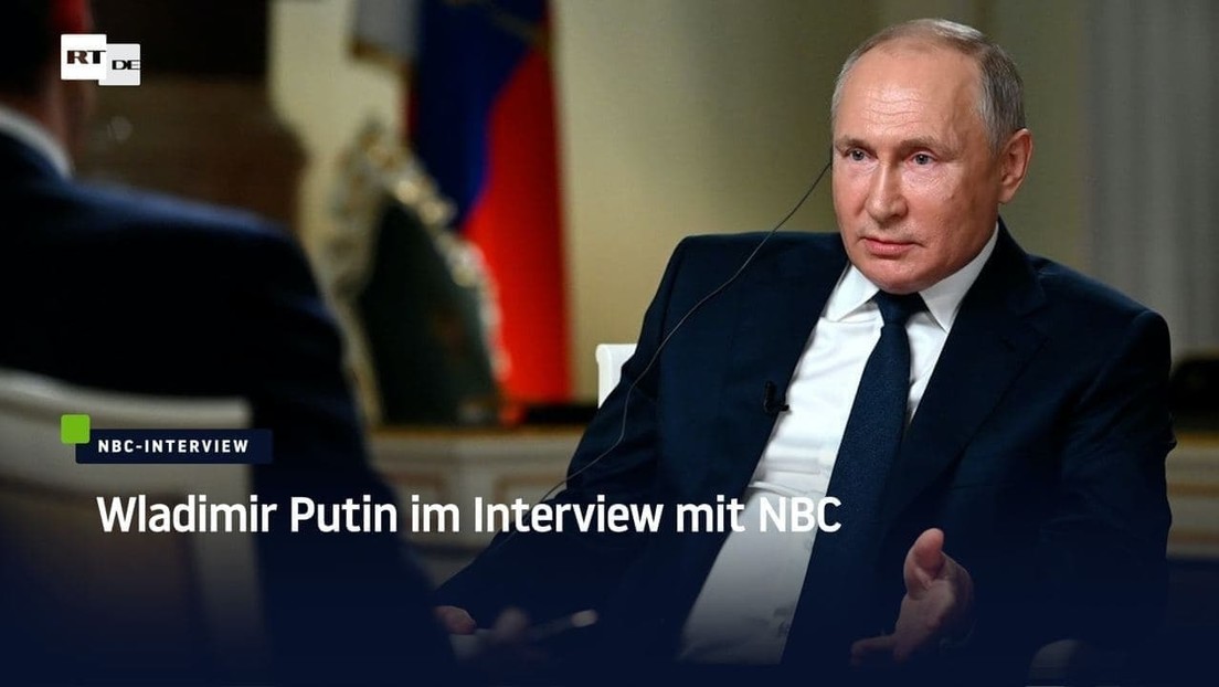 Komplettes Interview: Wladimir Putin im Gespräch mit NBC