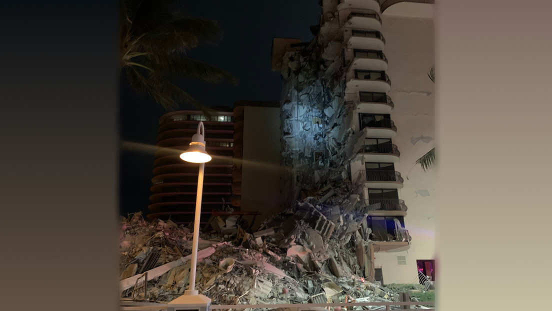 Unglück in Miami (USA): Zwölfstöckiges Hochhaus stürzt ein