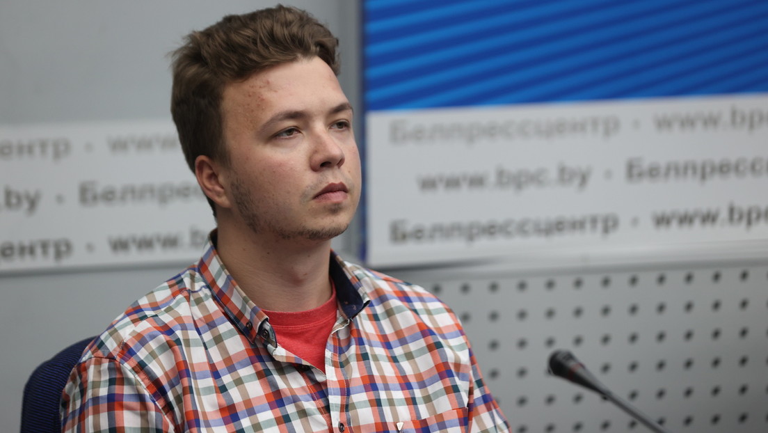 Festgenommener Blogger Roman Protassewitsch und seine Freundin in Hausarrest versetzt
