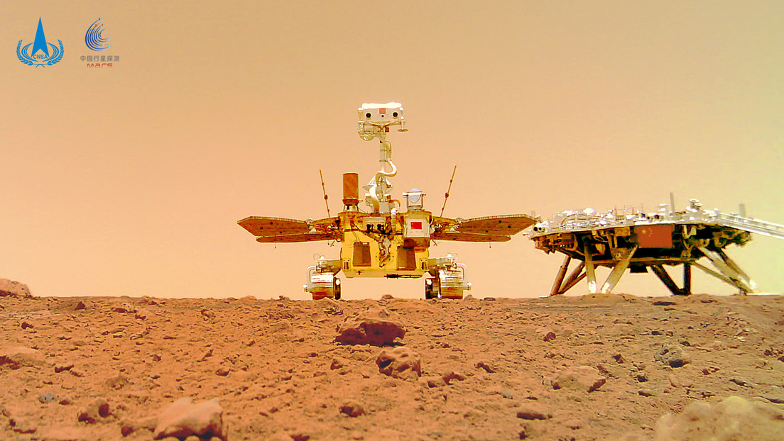 China präsentiert Videos von Rover Zhurong auf der Marsoberfläche