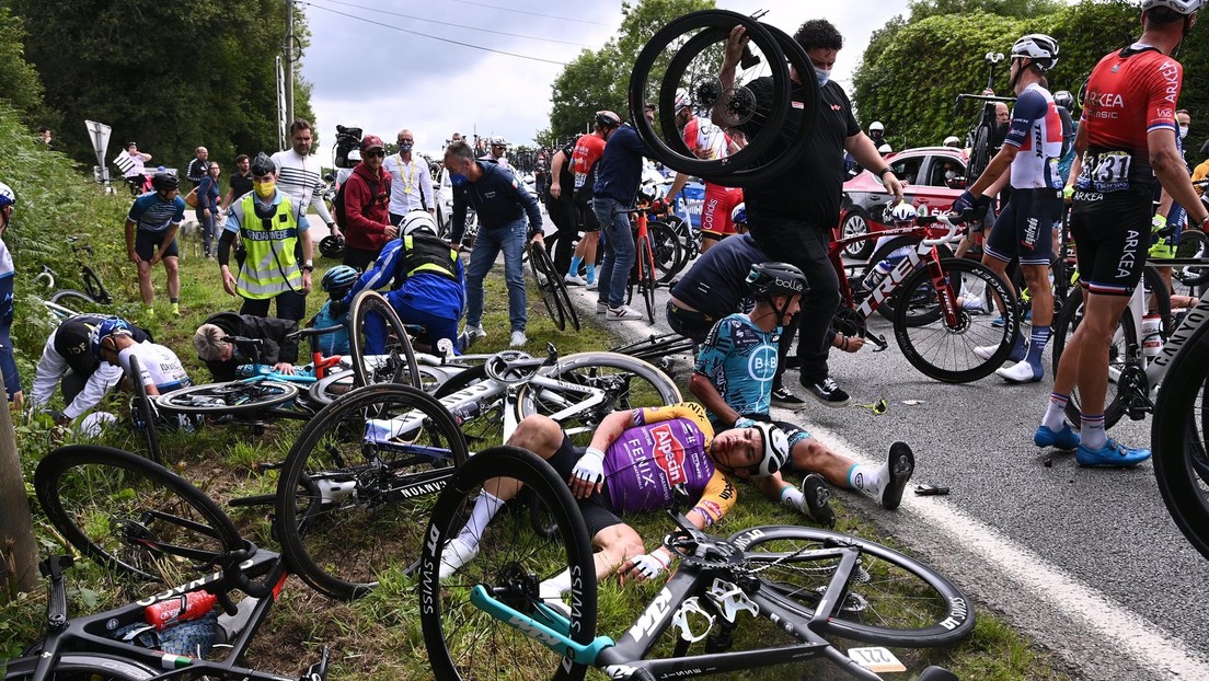Tour de France: Für Sturz verantwortliche Zuschauerin offenbar gefasst
