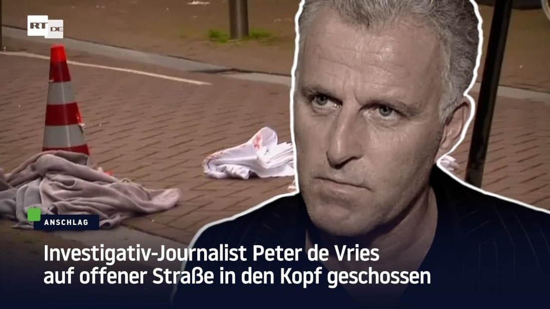 Investigativ-Journalist Peter de Vries auf offener Straße in den Kopf geschossen