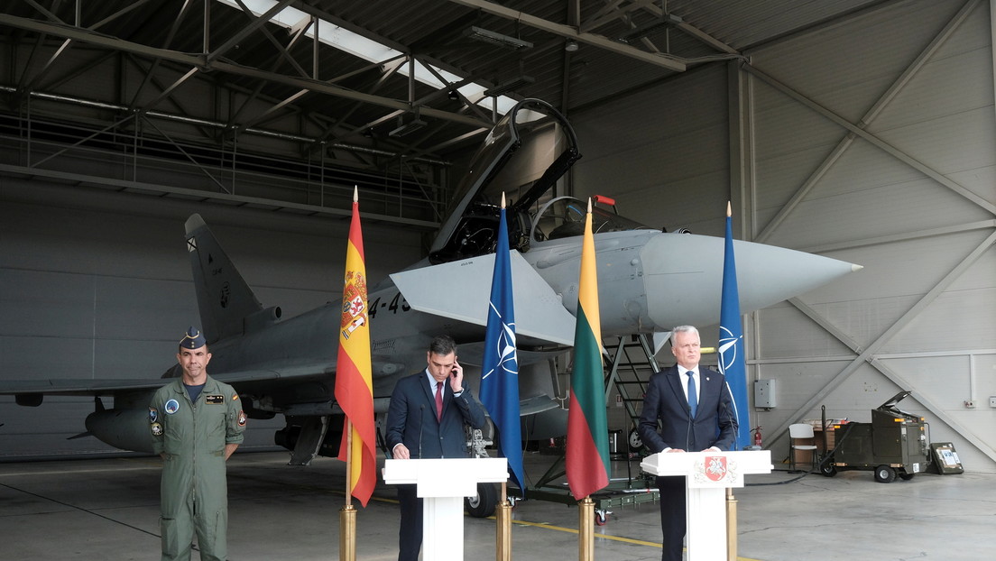 Wegen russischer Kampfjets: Regierungs-Pressekonferenz in Litauen musste NATO-Einsatz weichen