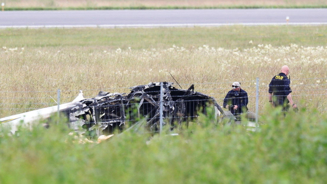 Pilot und acht Fallschirmspringer sterben bei Flugzeugabsturz in Schweden