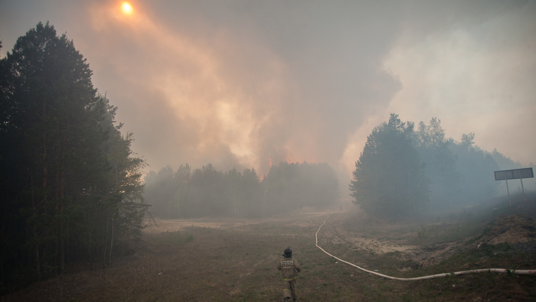 Waldbrände wüten im Fernen Osten Russlands
