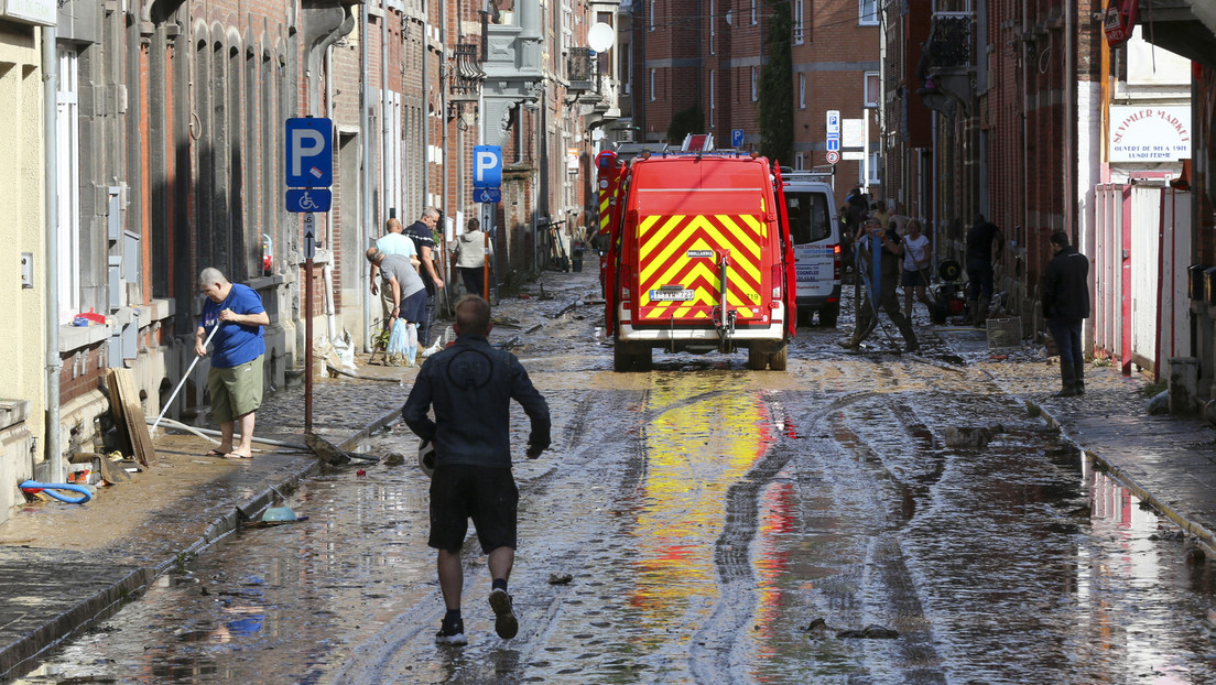 Erneut Unwetter in Belgien: Autos weggespült und Häuser evakuiert