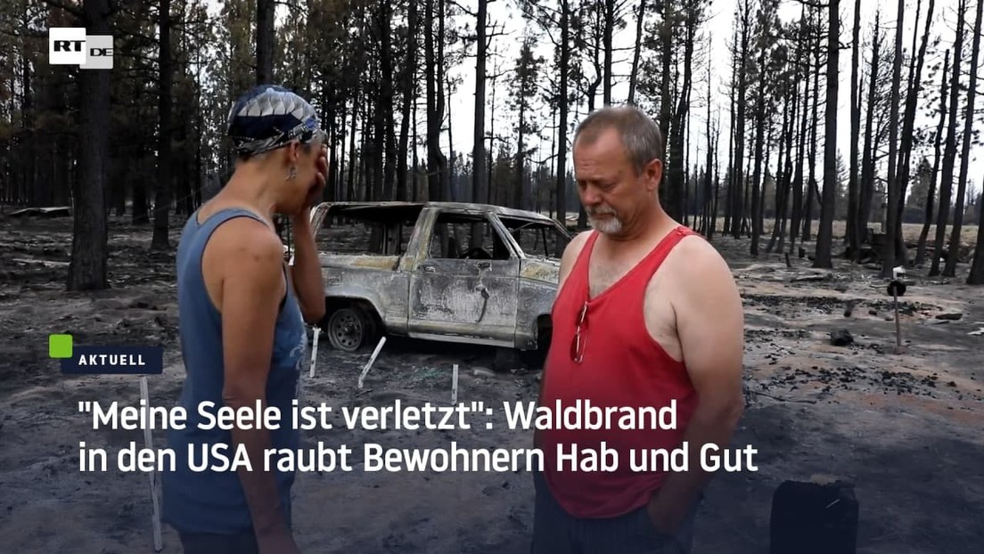 "Wie ein Stich ins Herz": Waldbrand in den USA zerstört Existenzen