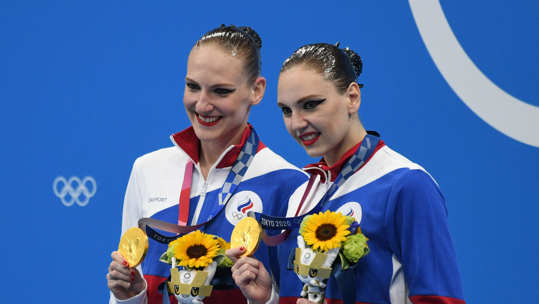 Russland und Ukraine bei Siegerehrung der Synchronschwimmerinnen verwechselt