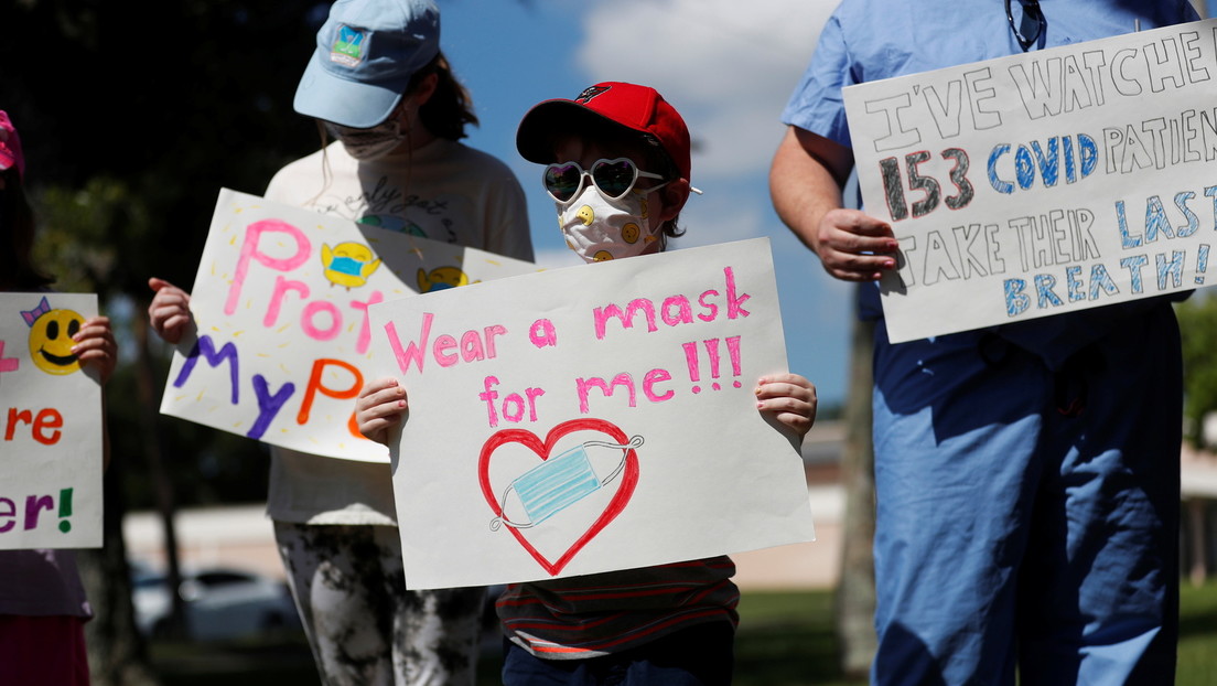 "Kinder ohne Masken begehen Mord" – Forderung nach Maskenpflicht in Schulen von Oklahoma