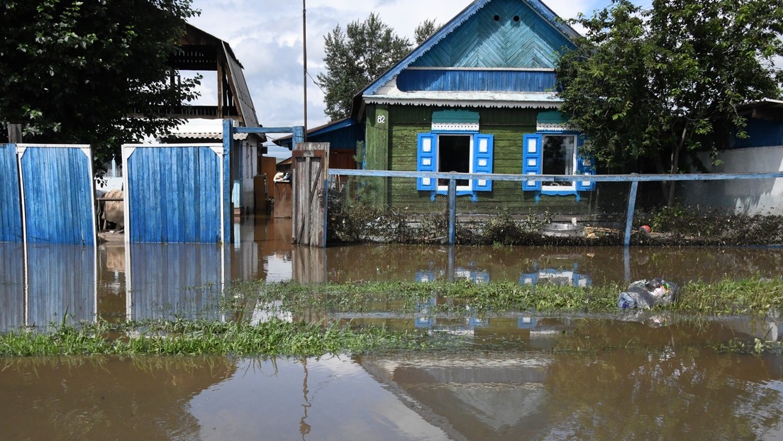 Ferner Osten Russlands: Mehr als 24.000 Menschen von Überschwemmungen betroffen