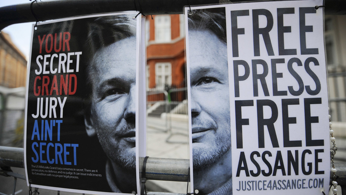 London: Früherer Labour-Chef Jeremy Corbyn fordert mit Demonstranten Freiheit für Assange