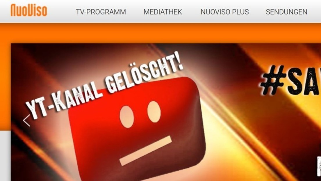 YouTube löscht NuoViso-Kanal