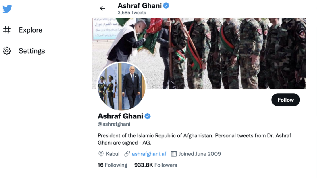 Terrororganisation oder Regierung Afghanistans? Twitter und Facebook hadern mit Taliban-Konten