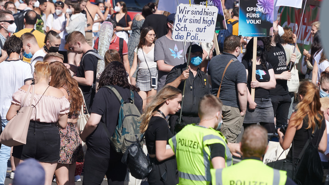 Durch berlin. Protestiert.