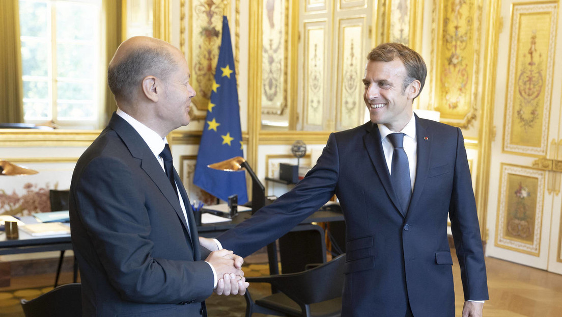 Olaf Scholz trifft Emmanuel Macron in Paris