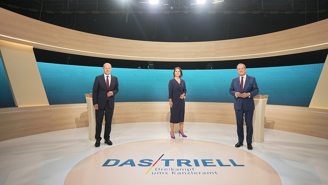 ARD-Umfrage: Scholz gewinnt auch zweiten TV-Dreikampf