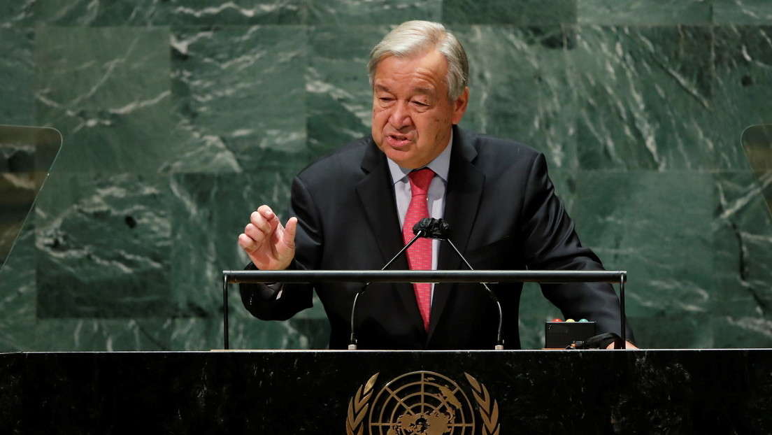 UN-Chef sagt der Ukraine Unterstützung beim Schutz ihrer territorialen Integrität zu