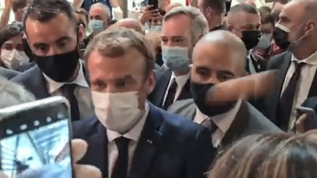 Ei der Daus! Emmanuel Macron bei Gastronomie-Messe in Lyon mit Ei beworfen