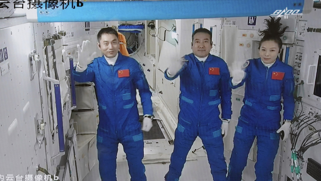 Erfolgreich angedockt: Taikonauten erreichen chinesische Raumstation