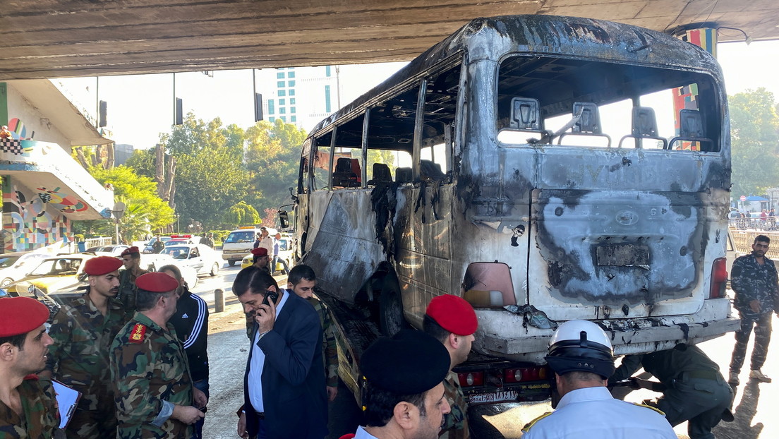 Syrien: Tote und Verletzte nach mutmaßlichem Terroranschlag auf Bus in Damaskus