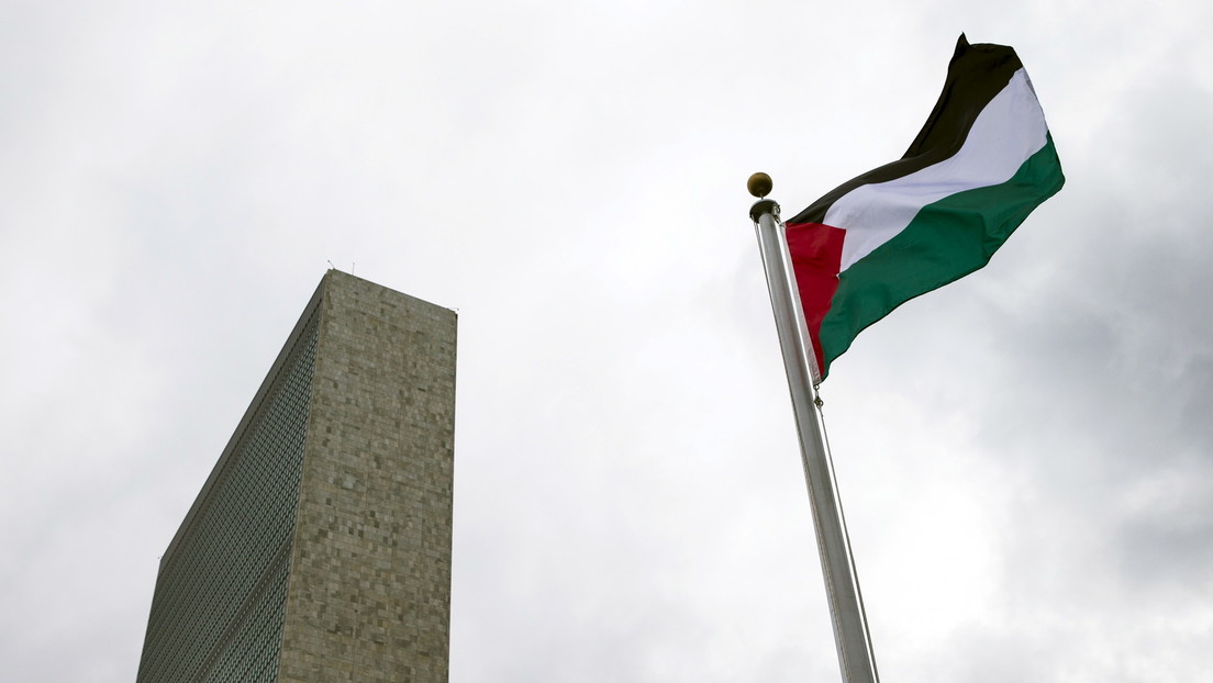 Live: Flagge Palästinas wird vor dem UN-Hauptquartier in New York gehisst