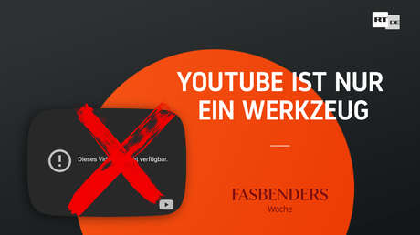 Fasbenders Woche: Youtube ist nur Werkzeug