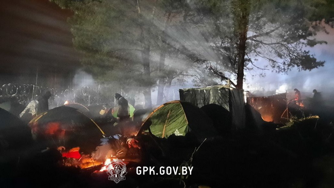 Polnischer Grenzschutz verprügelt Migranten an Grenze zu Weißrussland (verstörende Bilder!)
