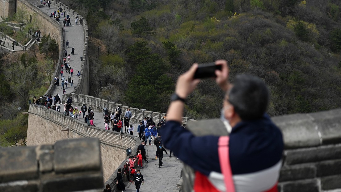Teil der Chinesischen Mauer bei Erdbeben eingestürzt