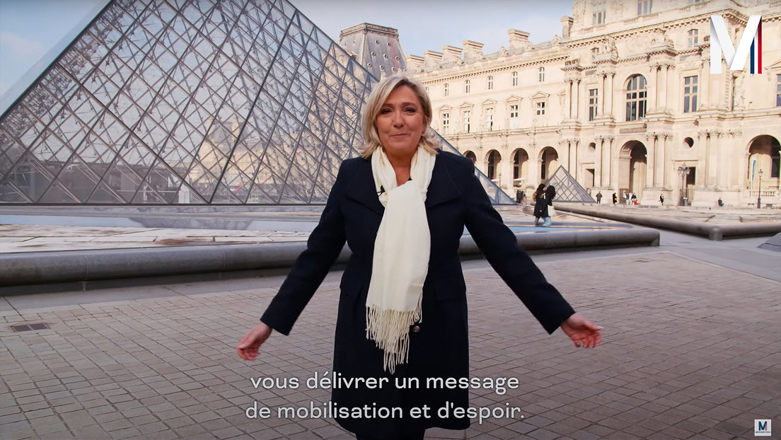 Nicht "ihr Eigentum" – Louvre wehrt sich gegen Wahlspot von Marine Le Pen vor dem Museum