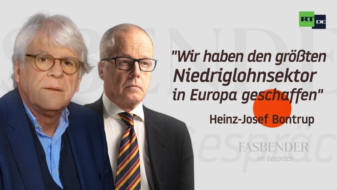 Fasbender im Gespräch mit Heinz-Josef Bontrup: "Wir haben den größten Niedriglohnsektor in Europa"