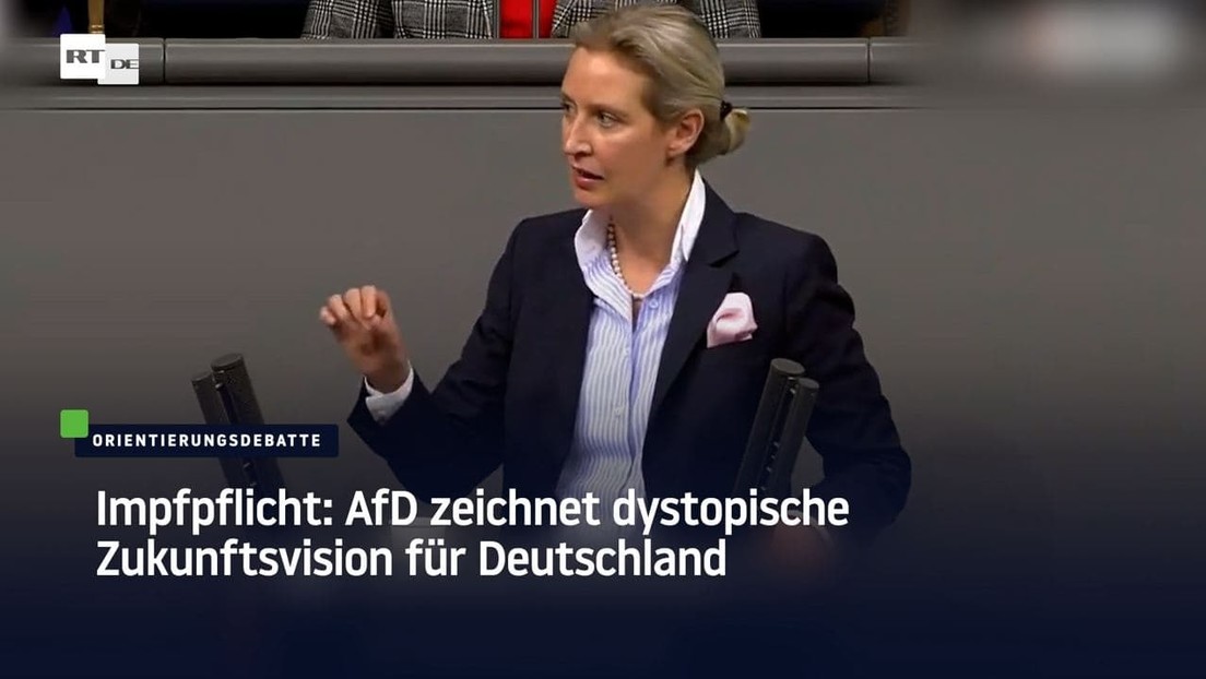 Impfpflicht: AfD zeichnet dystopische Zukunftsvision für Deutschland