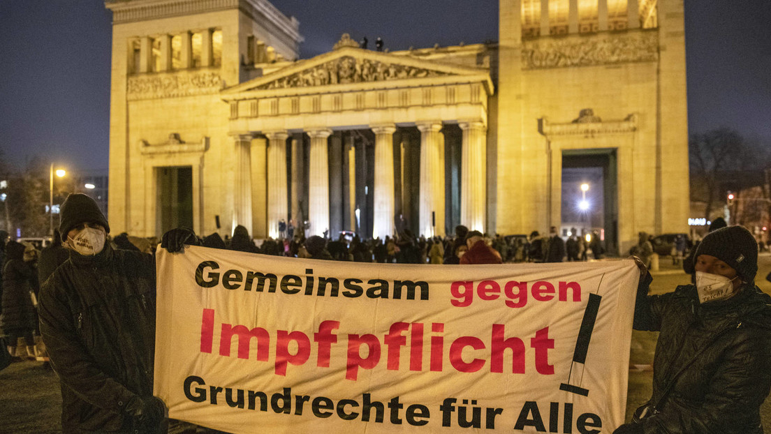 Bis zu 3.000 Teilnehmer auf Demo gegen Impfpflicht in München