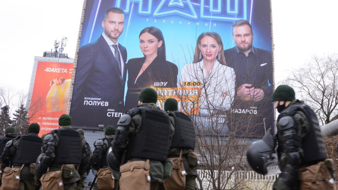 Kiew: Gewaltsame Übergriffe ukrainischer Nationalisten auf oppositionellen TV-Sender "Nasch TV"
