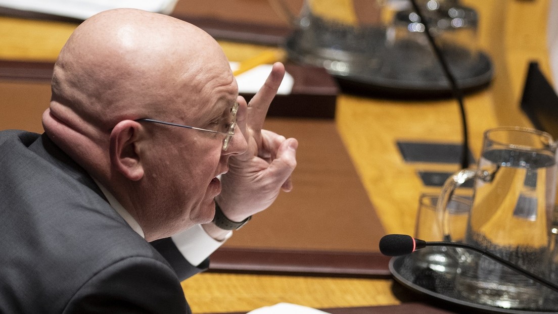 Russlands UN-Botschafter über UN-Sitzung zur Ukraine-Krise: Provokation und Aufruf zum Krieg