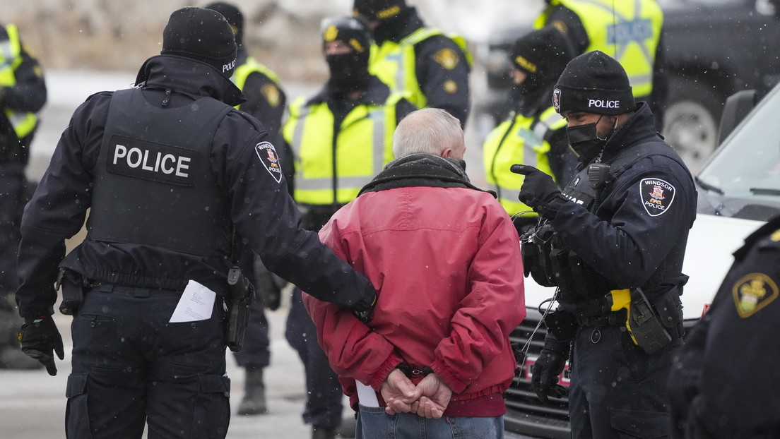 Trucker-Proteste in Kanada: Ambassador-Brücke zwischen den USA und Kanada von Polizei geräumt