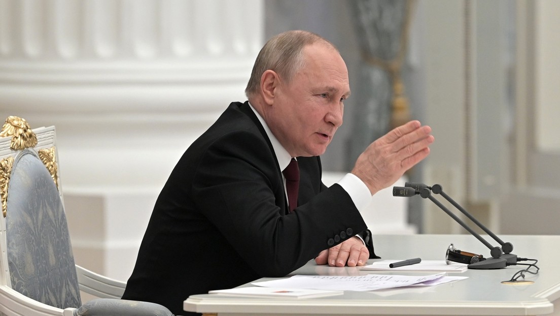 Putin: Entscheidung über Anerkennung der Volksrepubliken Donezk und Lugansk wird heute getroffen