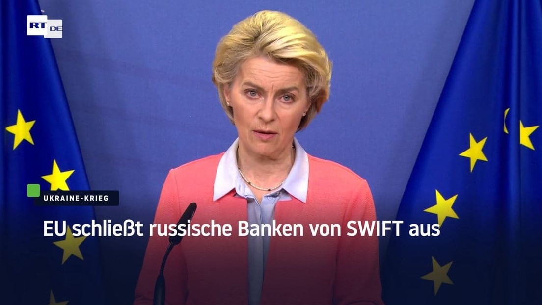 EU schließt russische Banken von SWIFT aus
