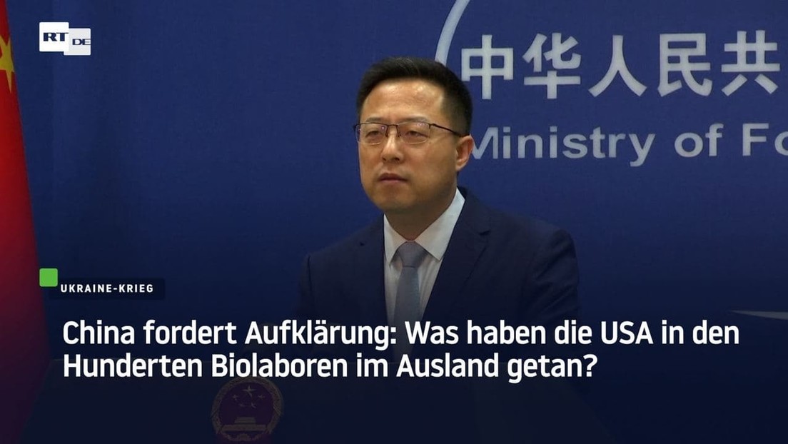 China fordert Aufklärung: Was haben die USA in den Hunderten Biolaboren im Ausland getan?