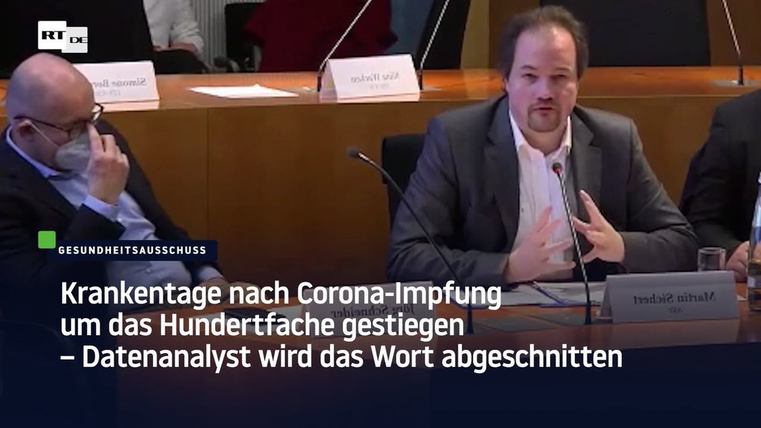 Gesundheitsausschuss des Bundestags: Krankentage nach Corona-Impfung um das Hundertfache gestiegen