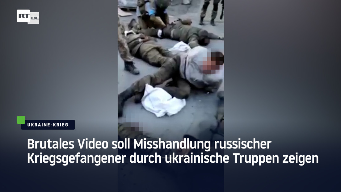 Video soll Misshandlung russischer Kriegsgefangener durch ukrainische Truppen zeigen (verstörend!)