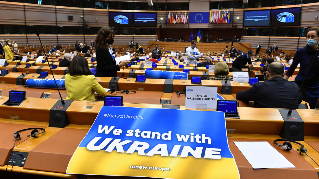 Das "Friedensprojekt" EU will den Krieg in der Ukraine