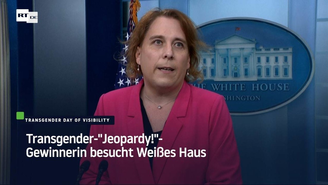 Transgender-"Jeopardy!"-Gewinnerin besucht Weißes Haus