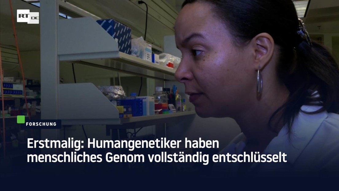 Humangenetiker haben menschliches Genom vollständig entschlüsselt