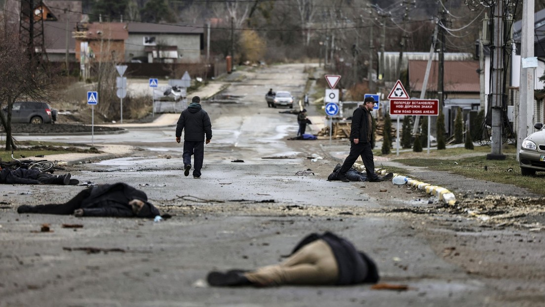 Russisches Verteidigungsministerium entlarvt Butscha-Massaker und weist Anschuldigungen zurück
