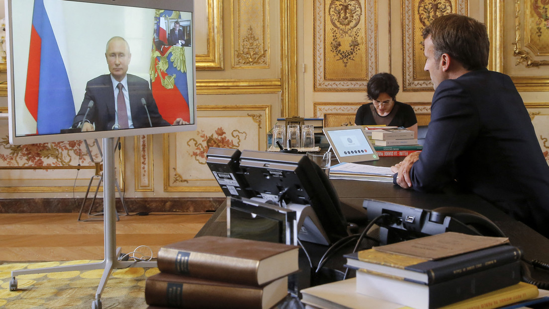Nach Kritik aus Polen: Macron verteidigt Telefonate mit Putin