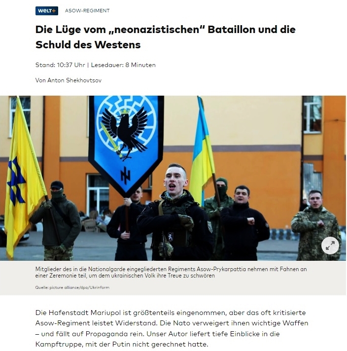 Screenshot: welt.de