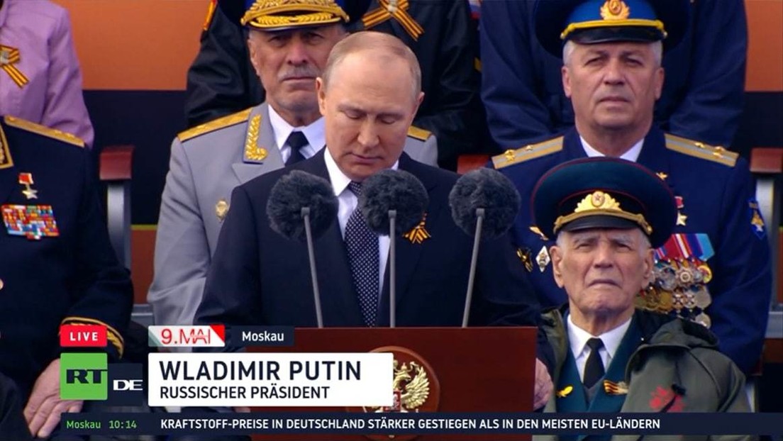 Tag des Sieges in Moskau: Rede von Russlands Präsident Wladimir Putin