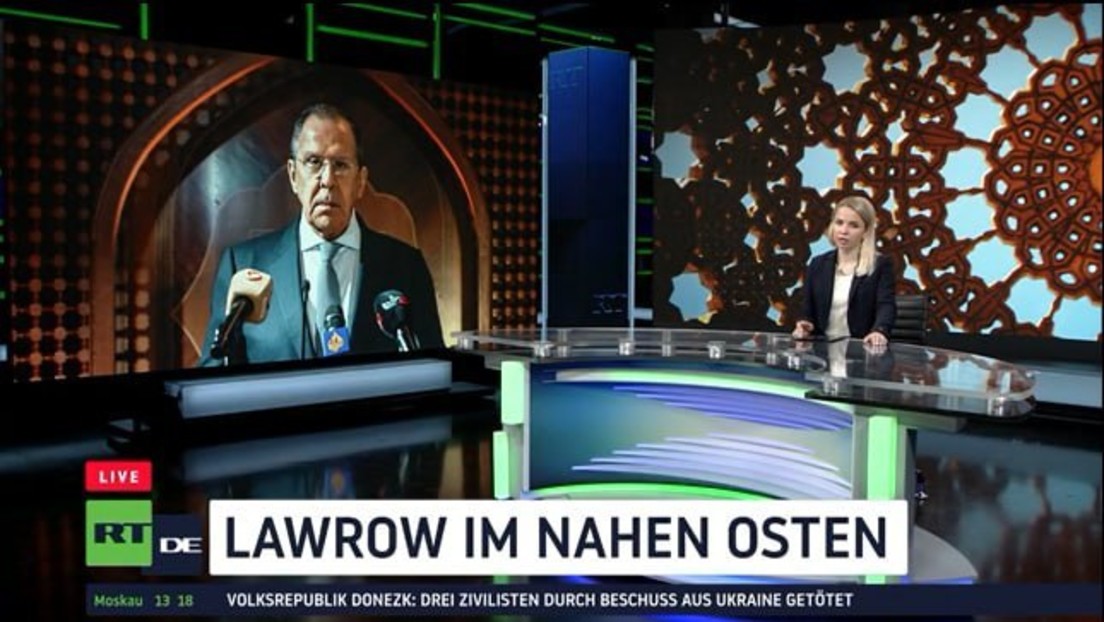 Russlands Außenminister Lawrow besucht den Nahen Osten