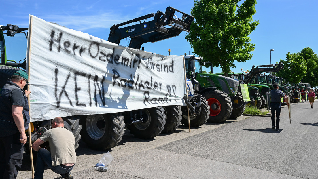 Proteste bei G7-Agrarministertreffen: Özdemir nennt Landwirte "radikalen Rand mit Pestizidmaschinen"